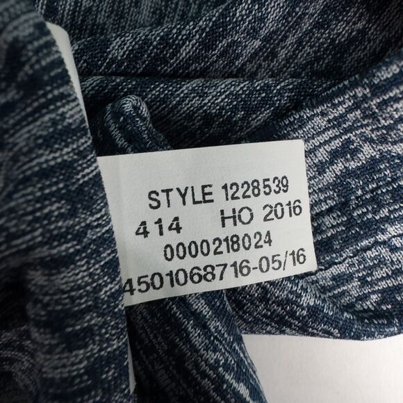 Under Armour HeatGear Tech Tee Mens Medium Loose Fit Short Sleeve Heathered Blue - Picture 10 of 10